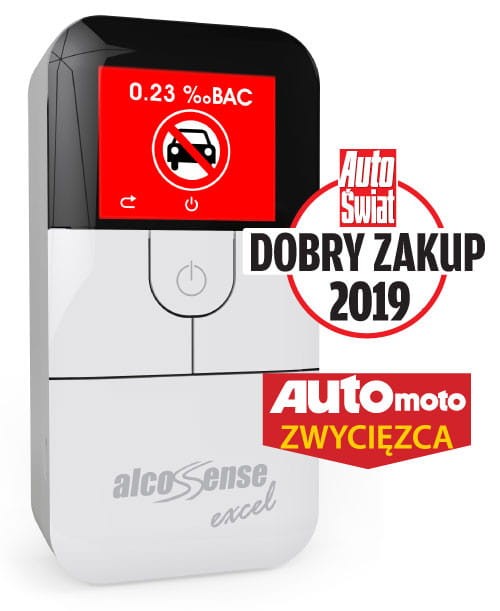 AlcoSense Excel — zdjęcie urządzenia
