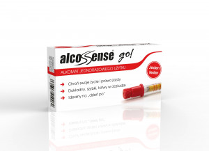 AlcoSense Single Use — zdjęcie urządzenia