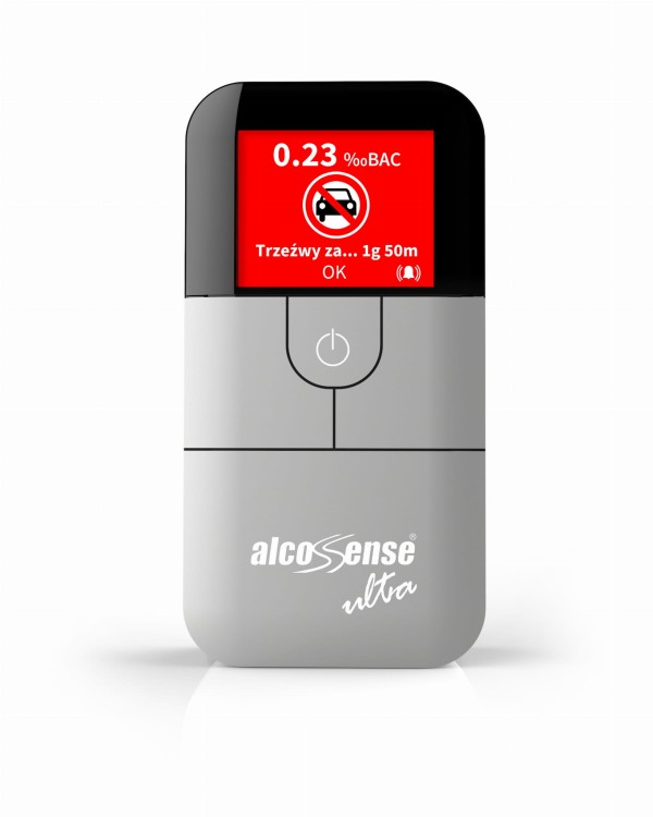 AlcoSense Ultra — zdjęcie urządzenia